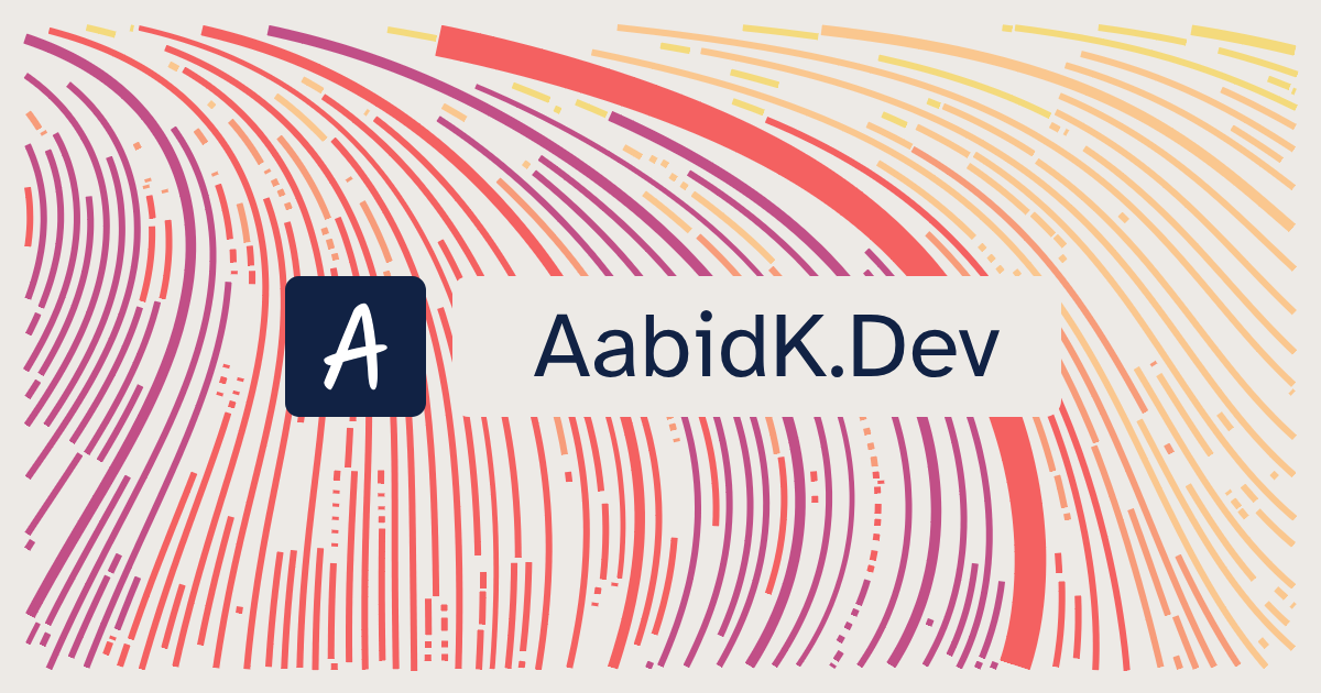 Wxt – aabidk.dev